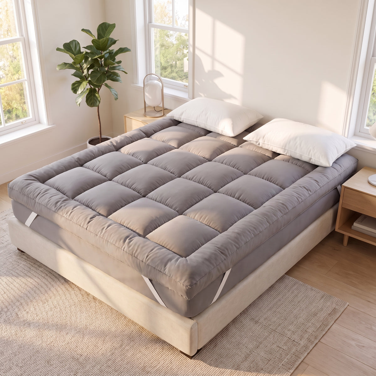 Surmatelas Nuvellia — Confort Moelleux Ergonomique Qualité Premium